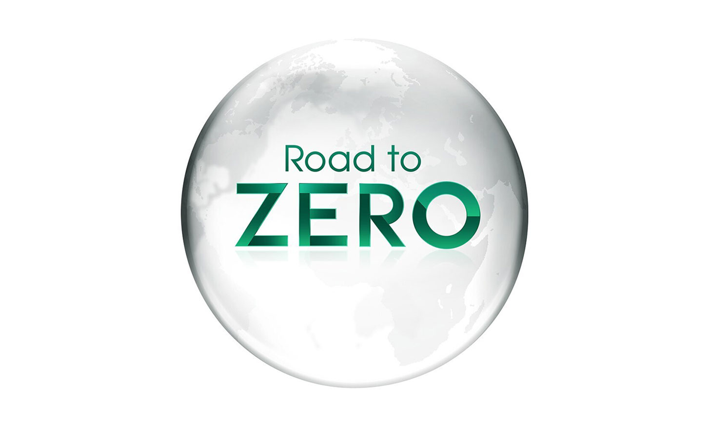 El logotipo de Road to ZERO de Sony.
