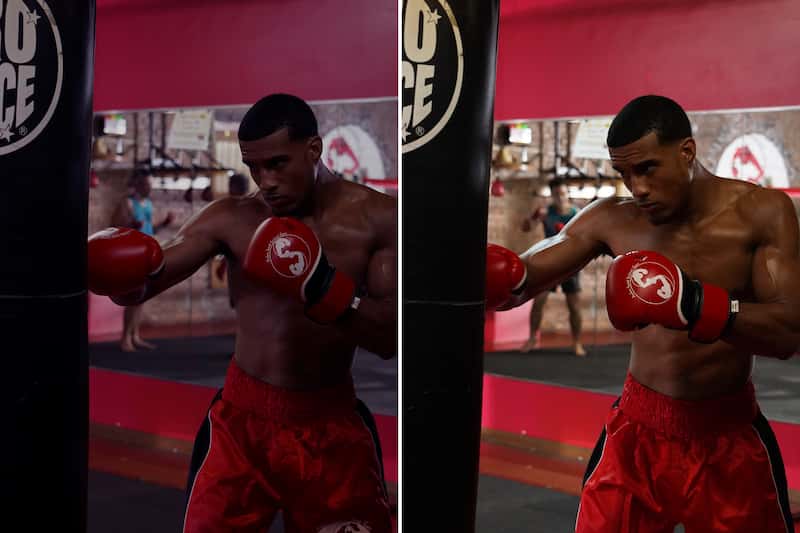 Captura antiparpadeo