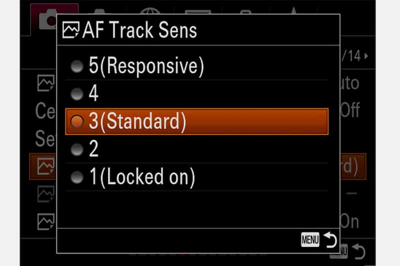 Configuración del AF más versátil en general
