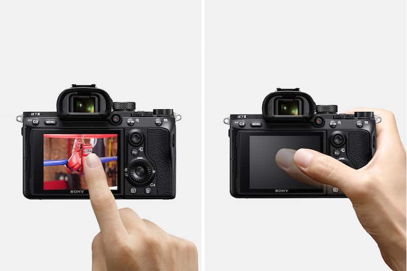 Control de enfoque en la pantalla